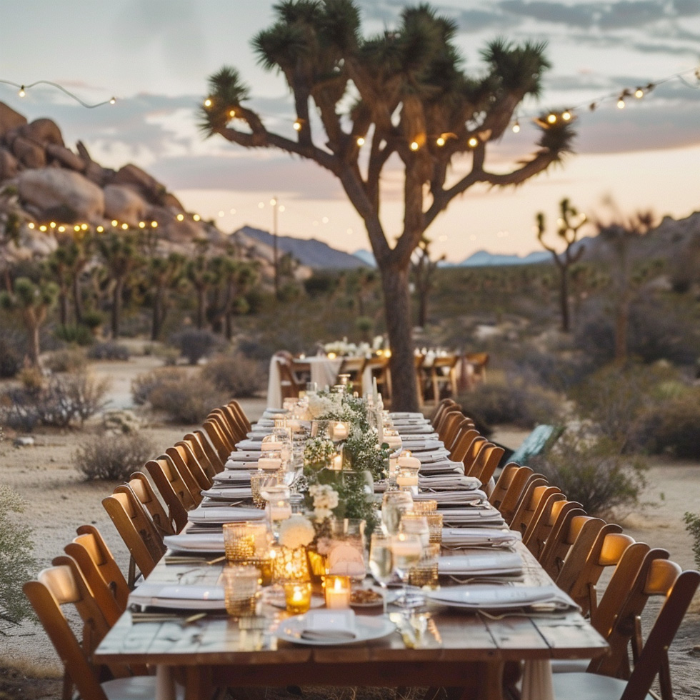 Outdoor Wedding Reception Venues in Twentynine Palms: Embrace Nature on Your Big Day