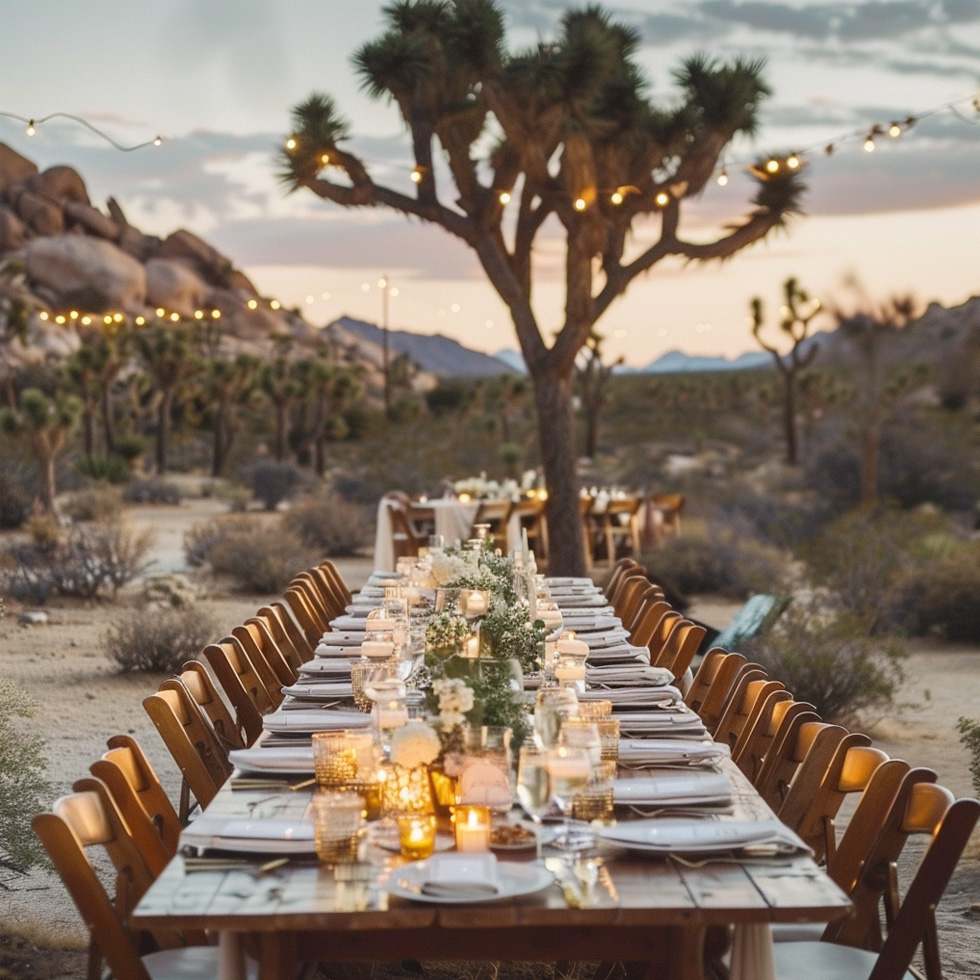 Outdoor Wedding Reception Venues In Twentynine Palms: Embrace Nature On Your Big Day